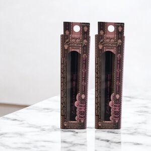 2 IONI BLACK LASH GLUE 2 IN 1 LINER Precise Felt Tip Pen Long Wear